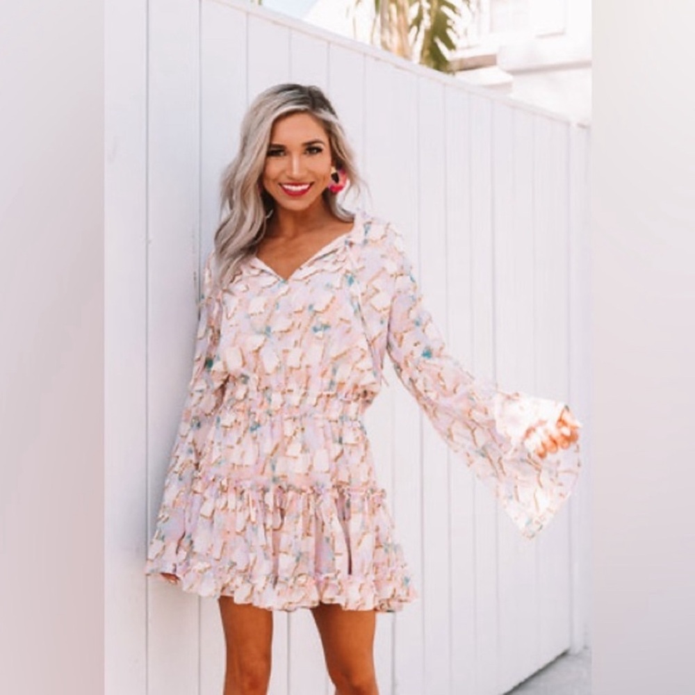 Buddy Love long sleeve mini dress